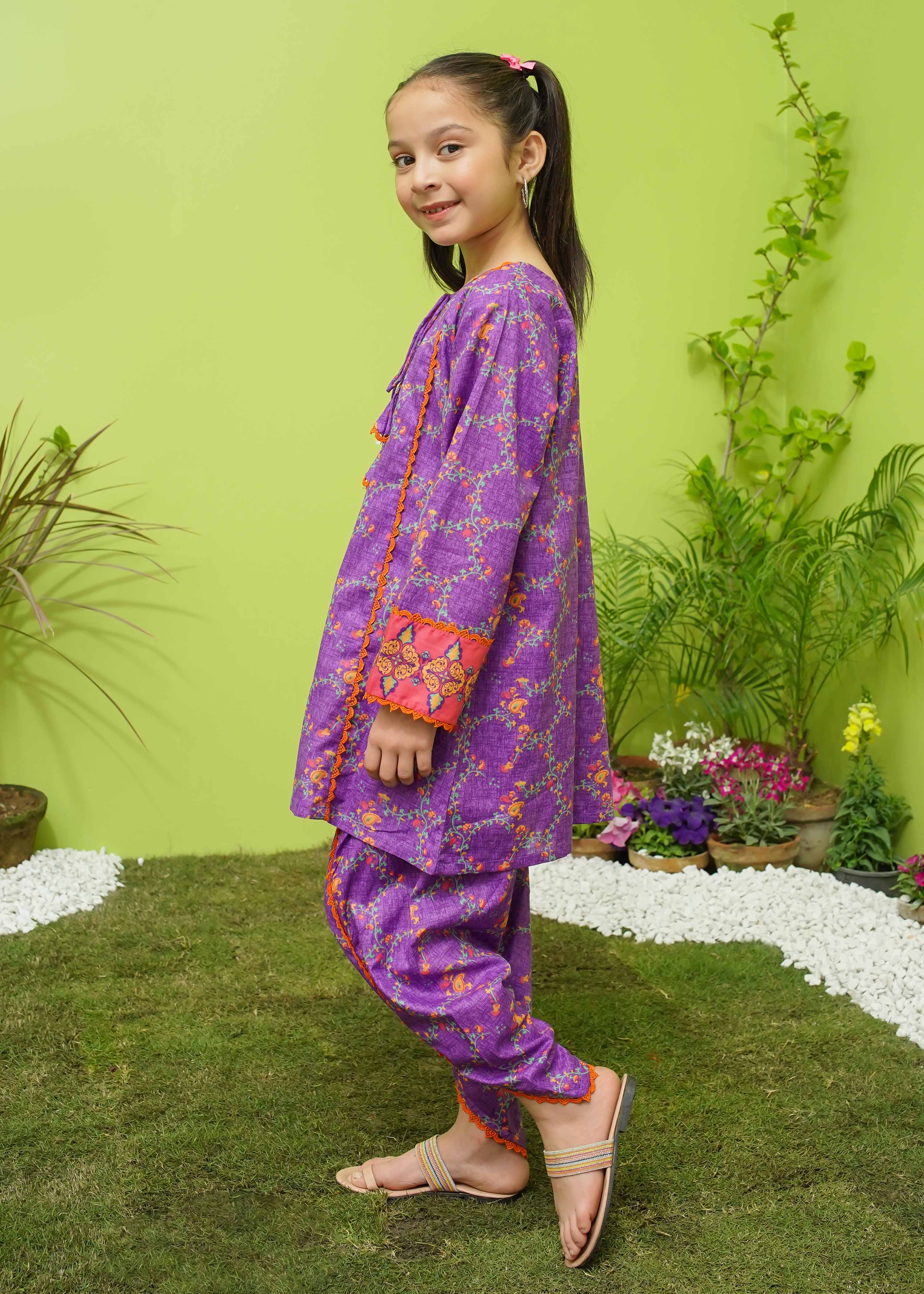 Modest Stitched Summer Kids Collection'2024-Venice