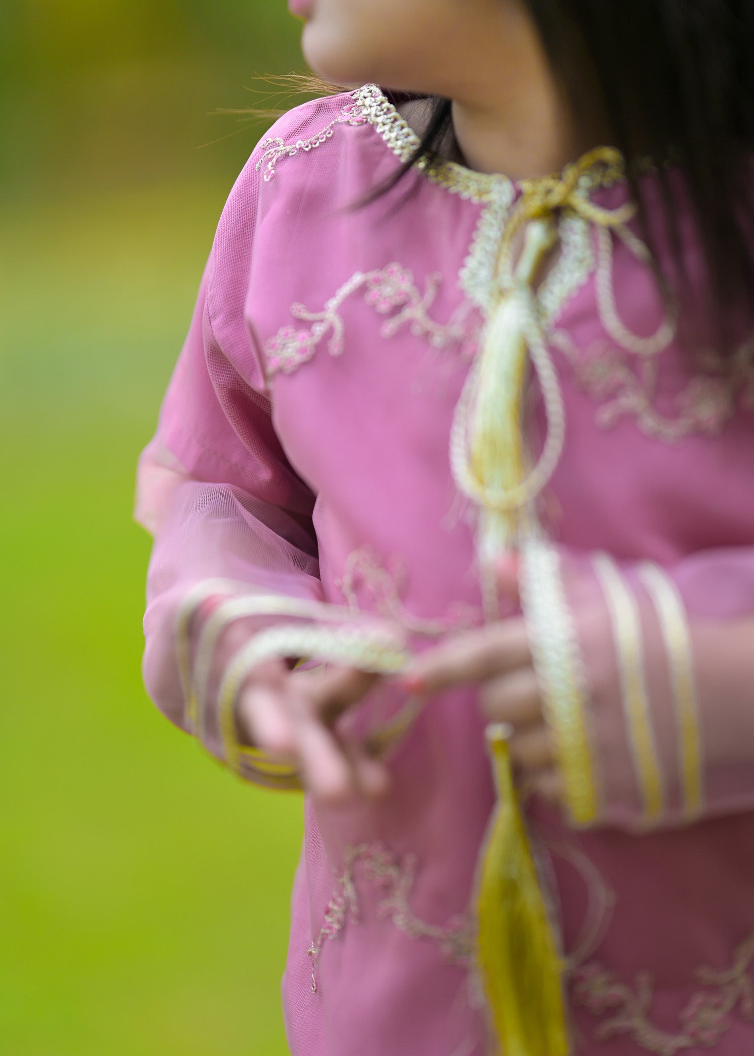 Little Girls By Modest Stitched 3 Piece Festive Collection'2024-Noor