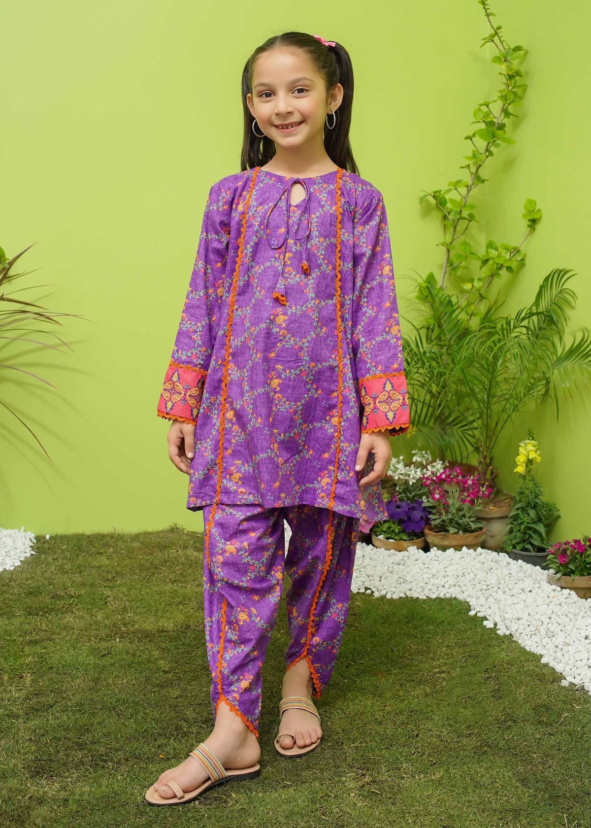 Modest Stitched Summer Kids Collection'2024-Venice