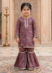 Modest Toddler 3 Piece Maysuri Gharara Suit-11420-Mgt