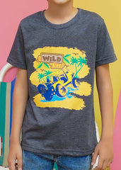 Modest Stitched Summer Kids Collection'2024-Wild Adventure Graphic Tee