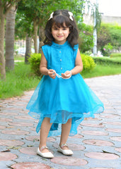 Fairy Bloom by Modest Stitched kids Formals Frock Collection'2025-Frost