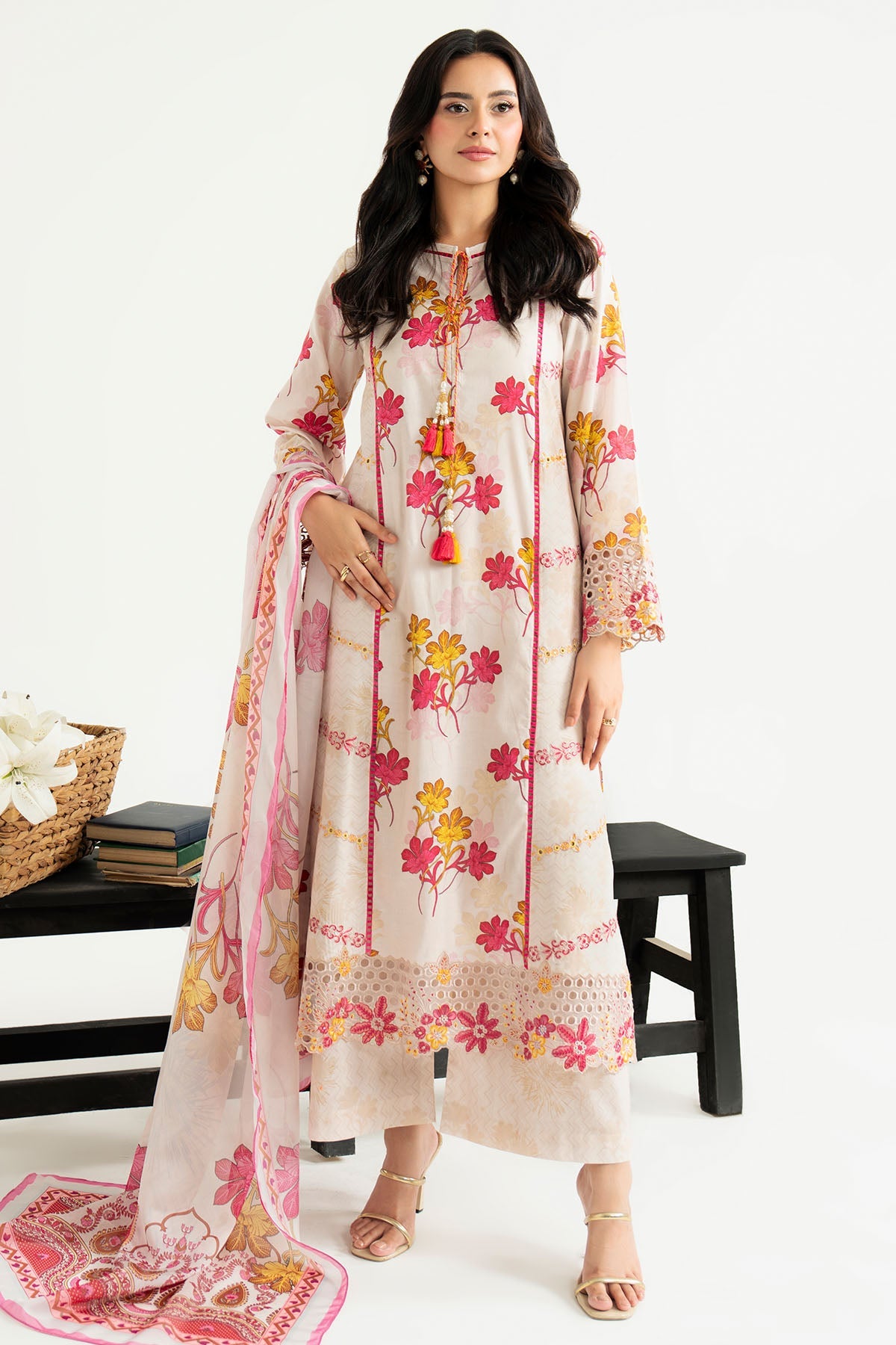 Sifa By Imrozia Serene Stitched 3 Piece Summer Collection'2025-SP-95 Nysa