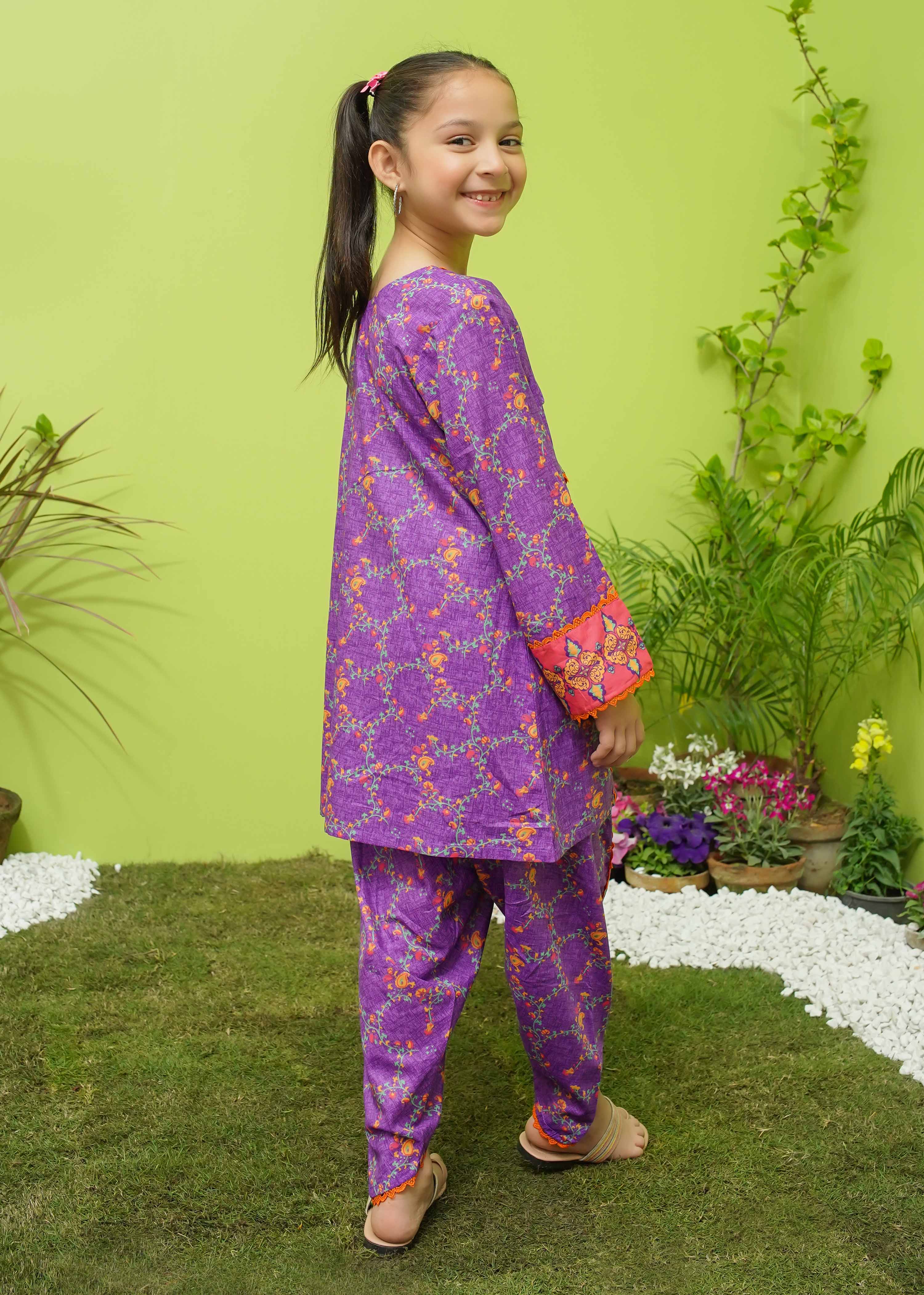 Modest Stitched Summer Kids Collection'2024-Venice