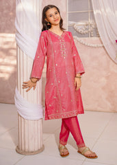 Modest Stitched 3 Piece Eid Edit Vol-02 Suit-10755-Pnk