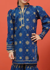 Festive Ensembles By Modest Stitched 3 Piece Printed Emb Cambric Vol-02 Collection'2024-8555