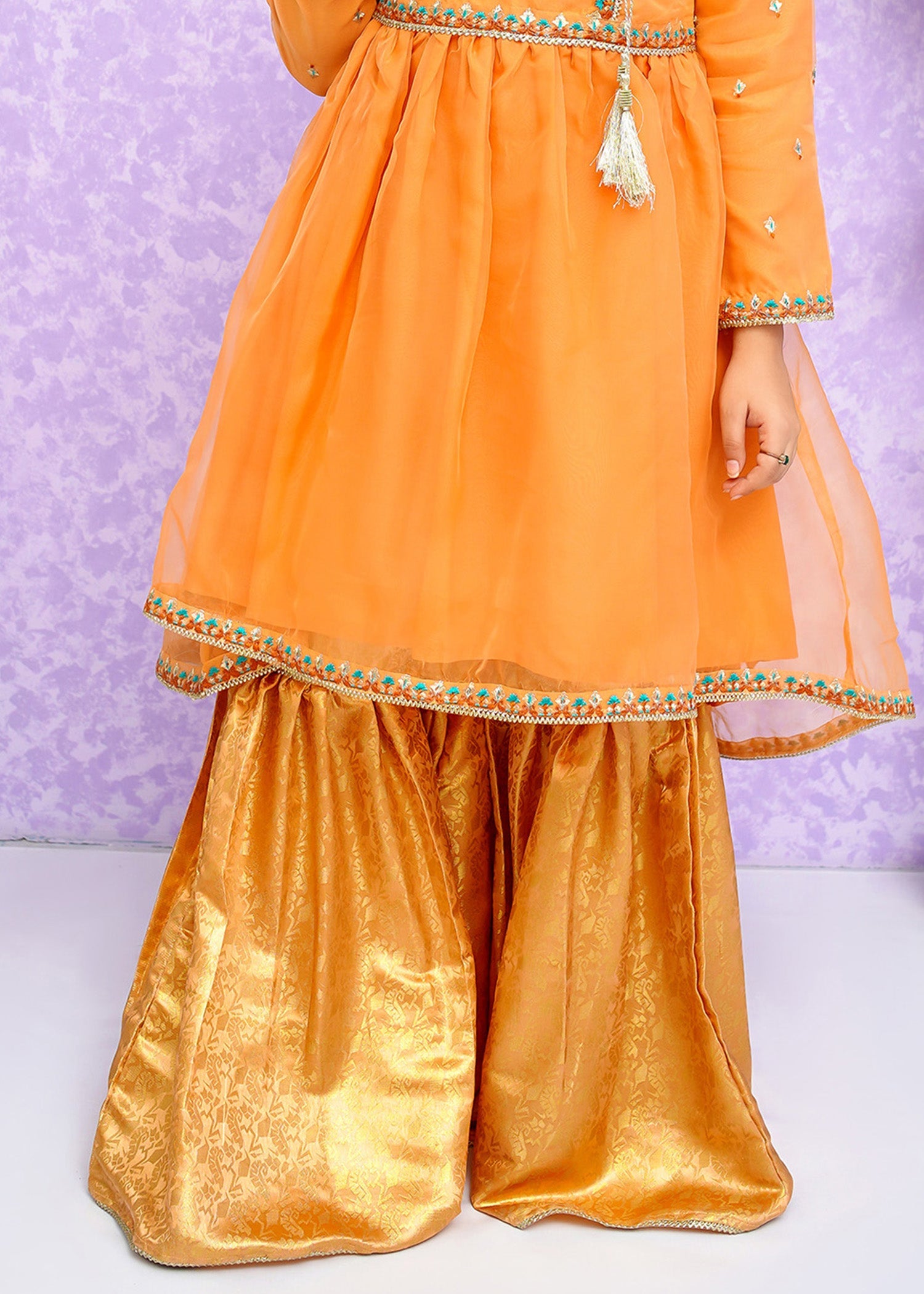 Modest Stitched 3 Piece Kids Festive Formals Edit-02 Collection'2024-Naimal