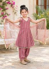 Modest Stitched 3 Piece Festive Formals Vol-02 Suit-11300-Pnk