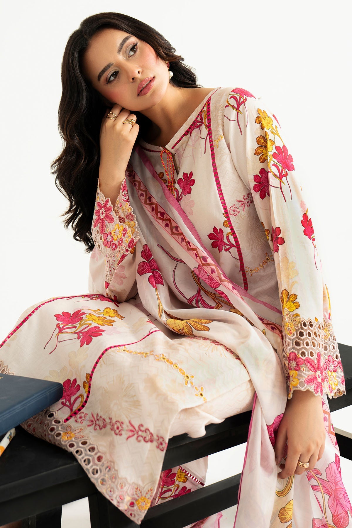 Sifa By Imrozia Serene Stitched 3 Piece Summer Collection'2025-SP-95 Nysa
