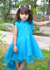Fairy Bloom by Modest Stitched kids Formals Frock Collection'2025-Frost