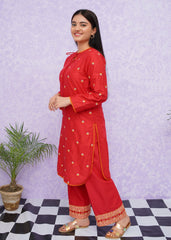 Modest Stitched 2 Piece Emb Cotton Collection'2024-D-8475