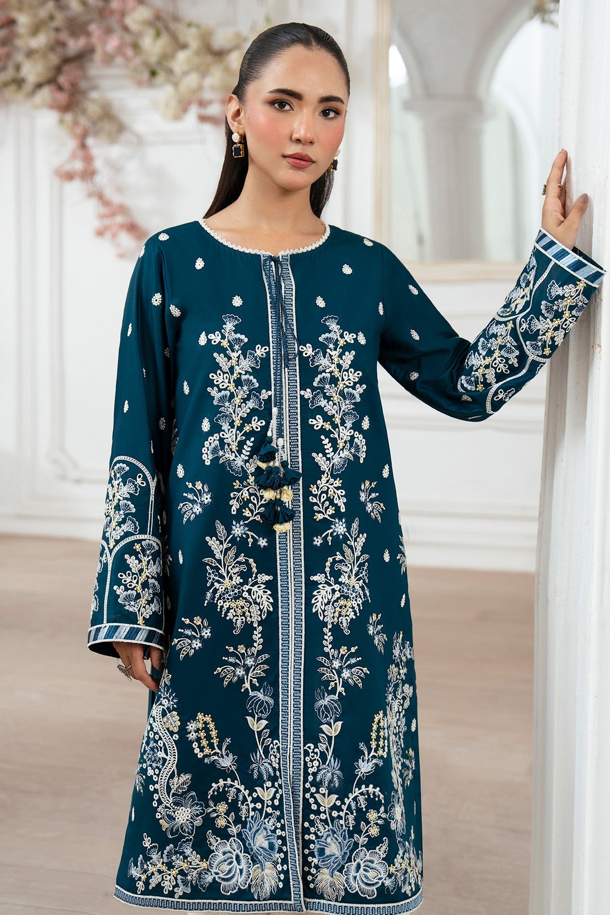 Kianna Pret By Imrozia Serene Stitched Summer Lawn Collection'2025-SP-79 Ishana