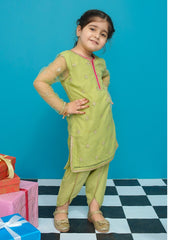 Modest Stitched 2 Piece Kids Festive Formals Edit-02 Collection'2024-Heer