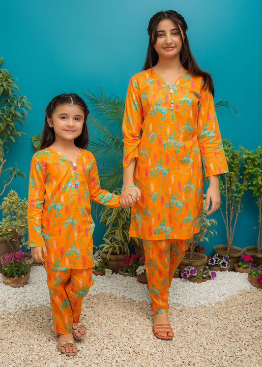 Modest Stitched 2 Piece Spring Summer Collection'2025-Sunlit Charm