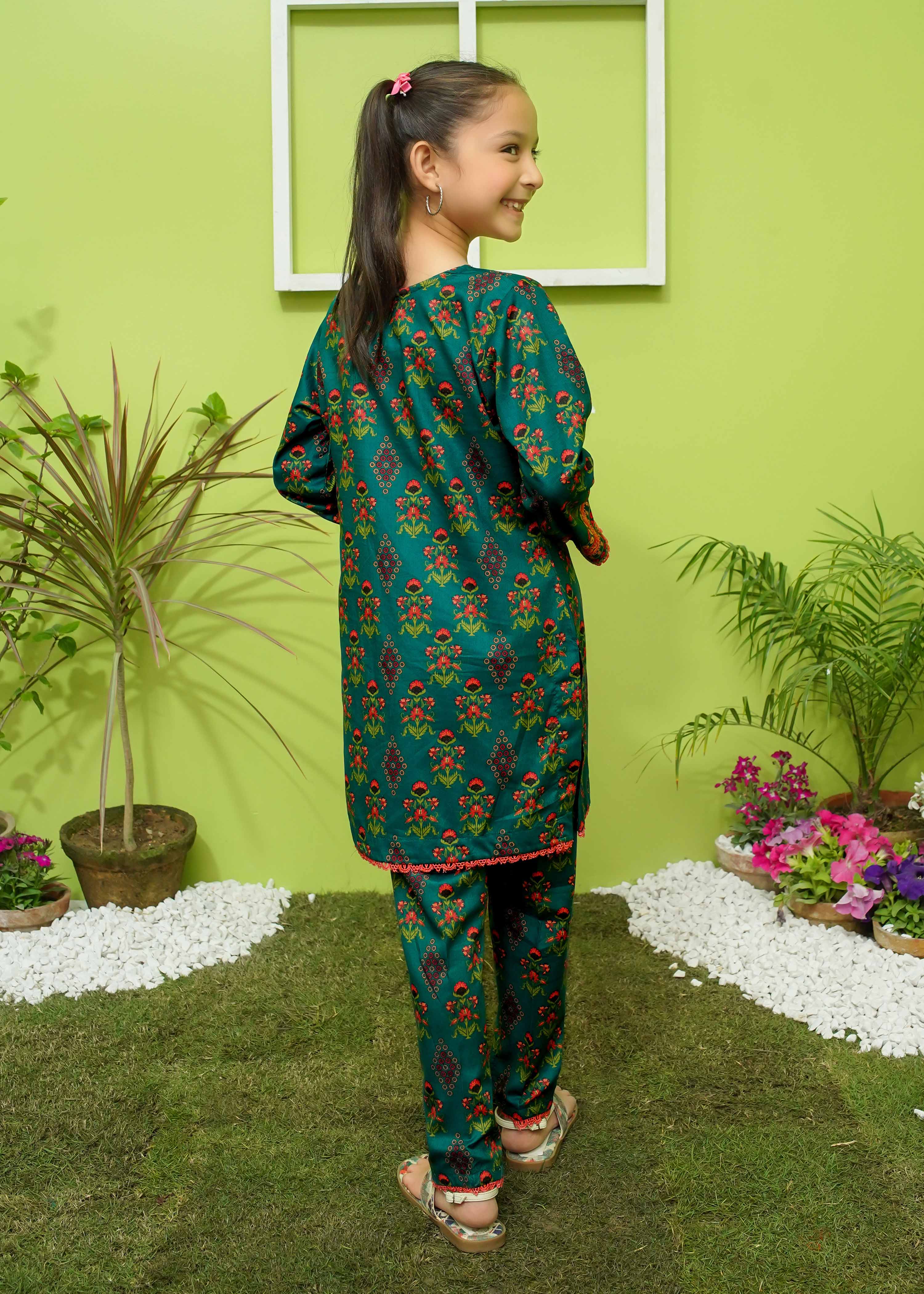 Modest Stitched Summer Kids Collection'2024-Floral Forest