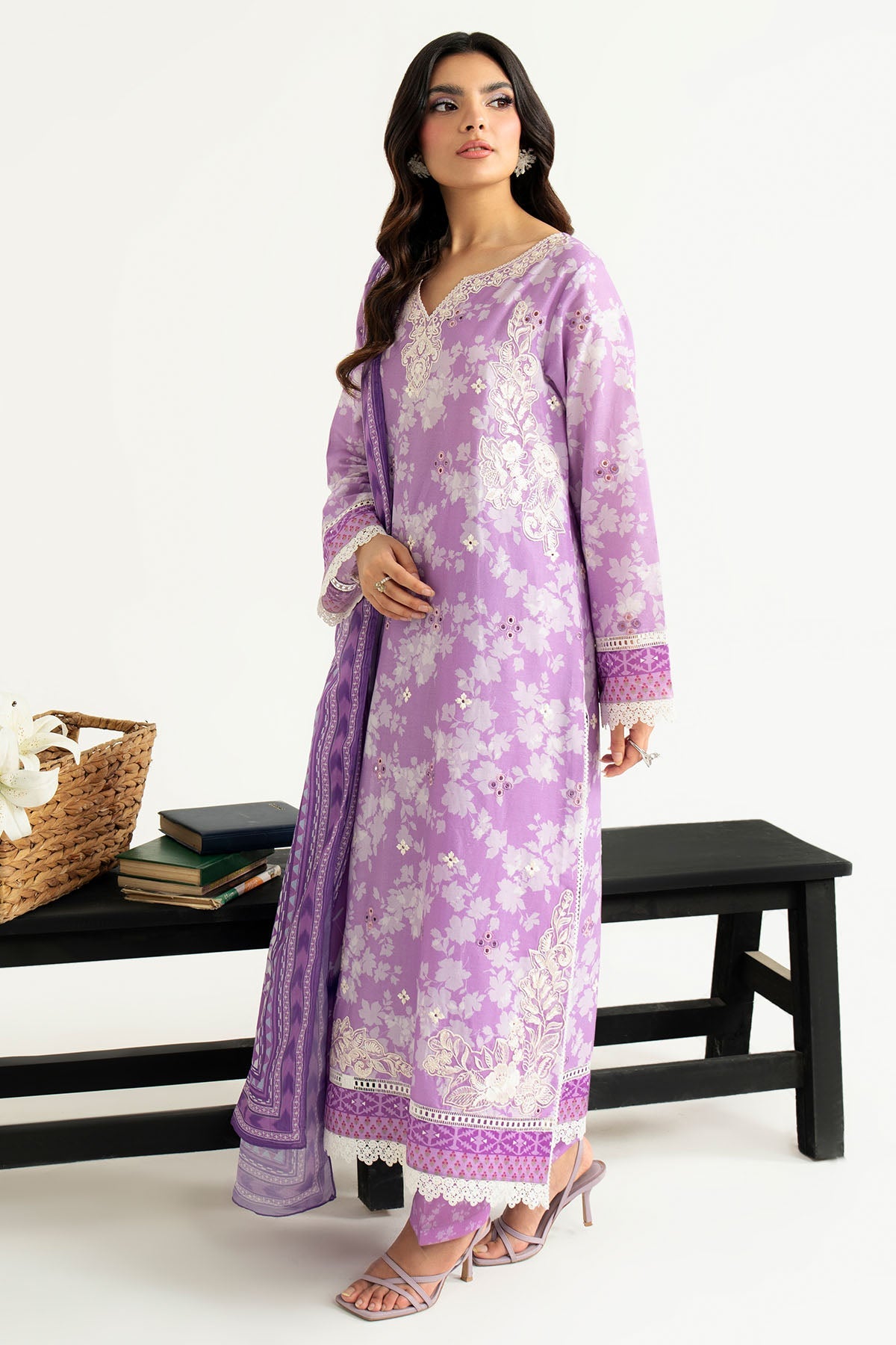 Sifa By Imrozia Serene Stitched 3 Piece Summer Collection'2025-SP-96 Lina