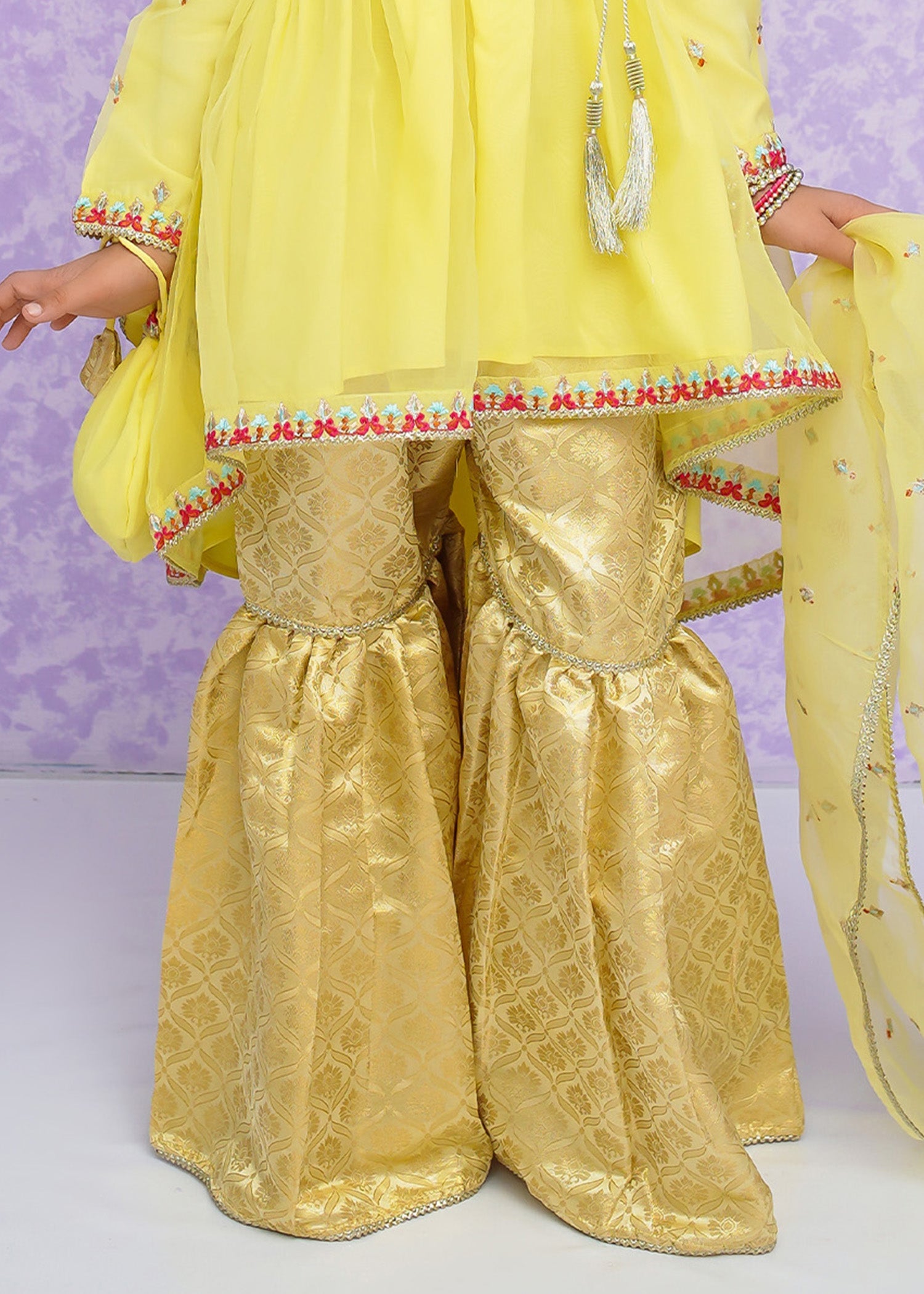 Modest Stitched 3 Piece Kids Festive Formals Edit-02 Collection'2024-Mehjabeen