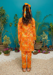 Modest Stitched 2 Piece Spring Summer Collection'2025-Sunset Bloom