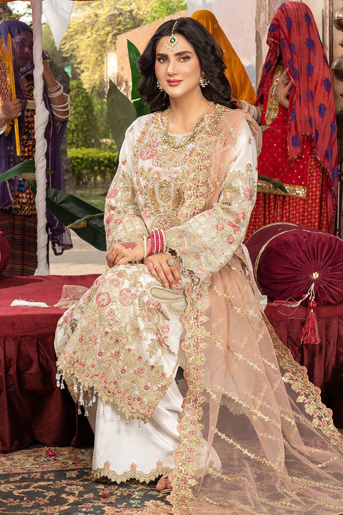 Tehwar By Imrozia Serene Stitched 3 Piece Formals Collection'2025-IP-153 HIKAYAT