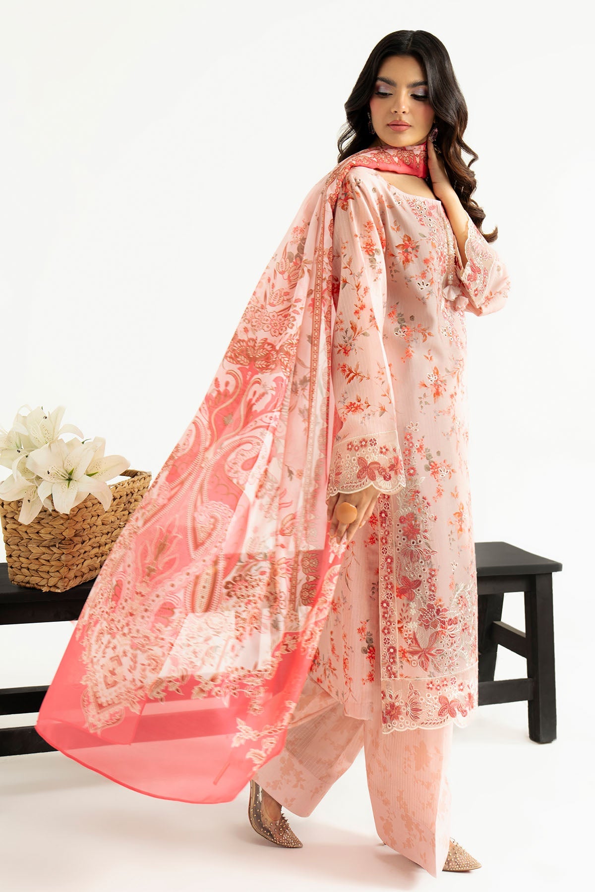 Sifa By Imrozia Serene Stitched 3 Piece Summer Collection'2025-SP-94 Zimal