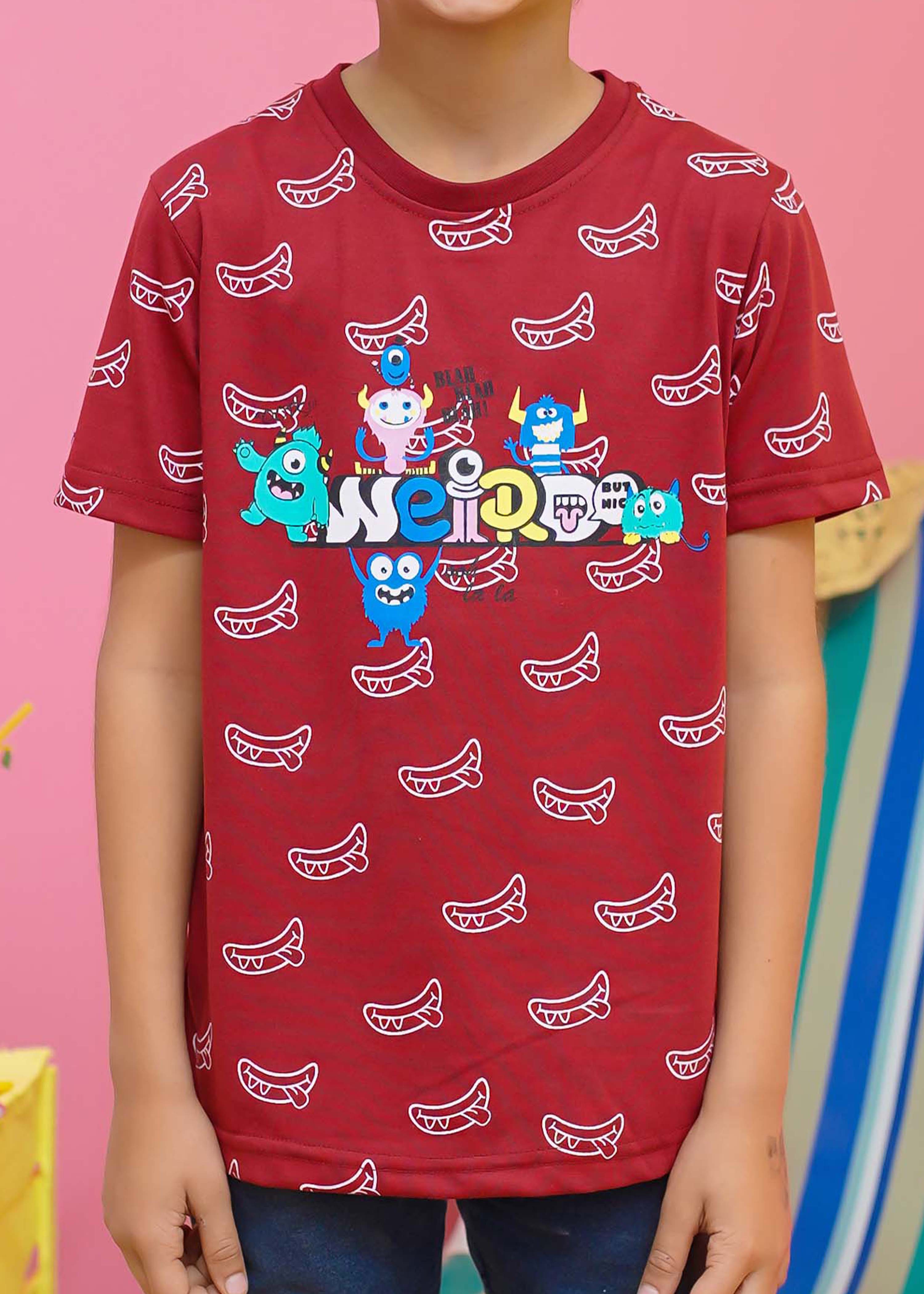 Modest Stitched Summer Kids Collection'2024-Weirdoo Graphic Tee