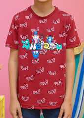 Modest Stitched Summer Kids Collection'2024-Weirdoo Graphic Tee