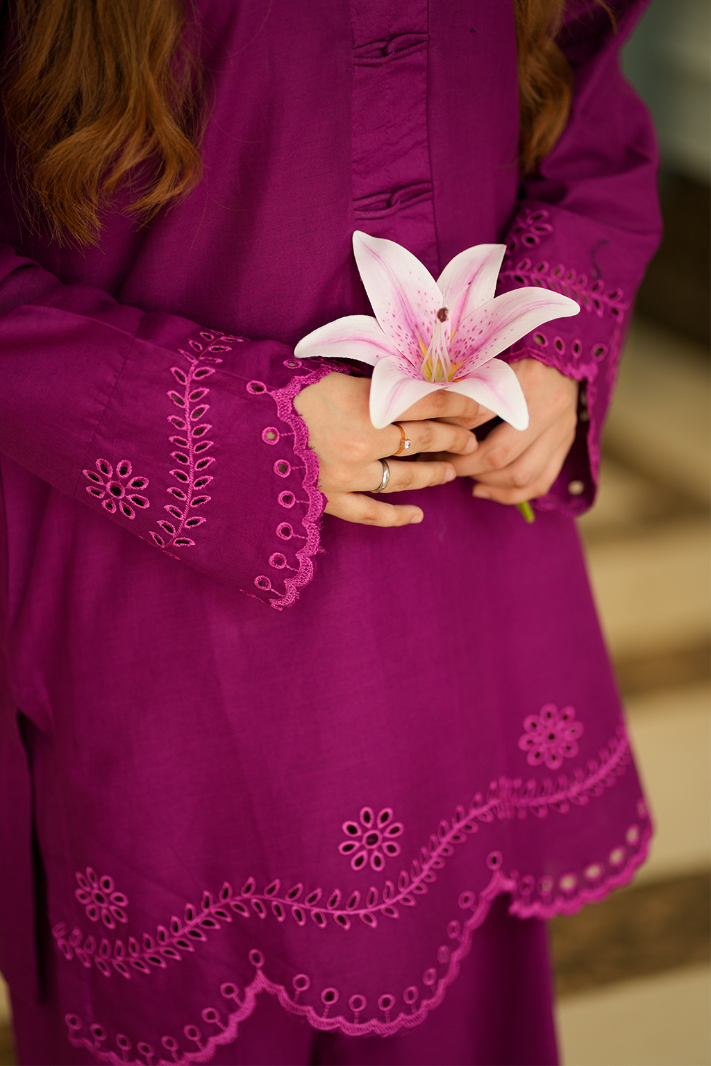 Solarie By Meeral Stitched 2 Piece Lawn Collection'2025-COR-009