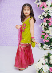 Modest Stitched 3 Piece Toddlers Formals Collection'2025-Geet