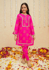 Gulzar By Modest Stitched 3 Piece Formals Collection'2025-8935-Pink