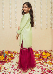 Gulzar By Modest Stitched 3 Piece Formals Collection'2025-8965-Green