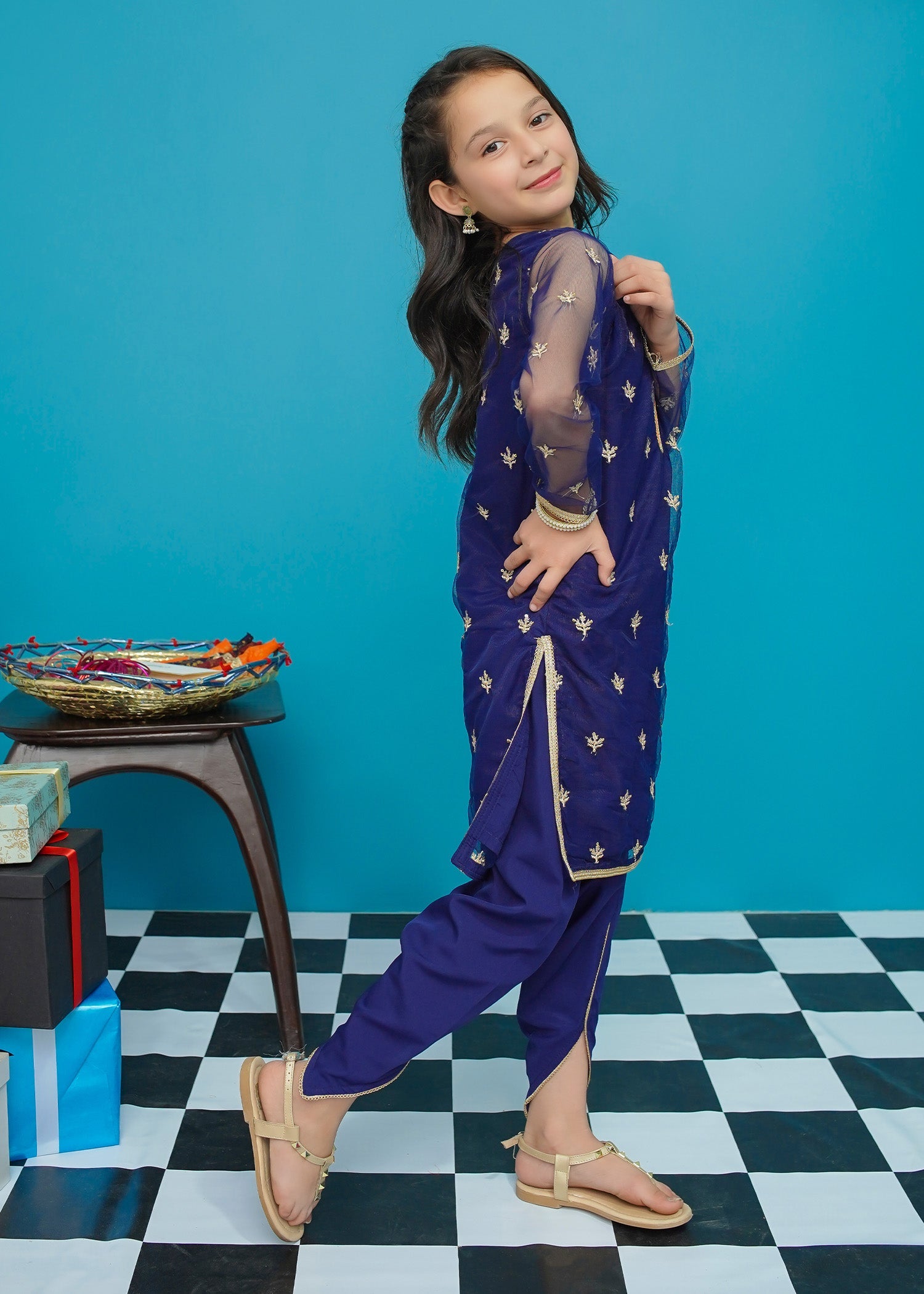 Modest Stitched 2 Piece Kids Festive Formals Edit-02 Collection'2024-Bulbul