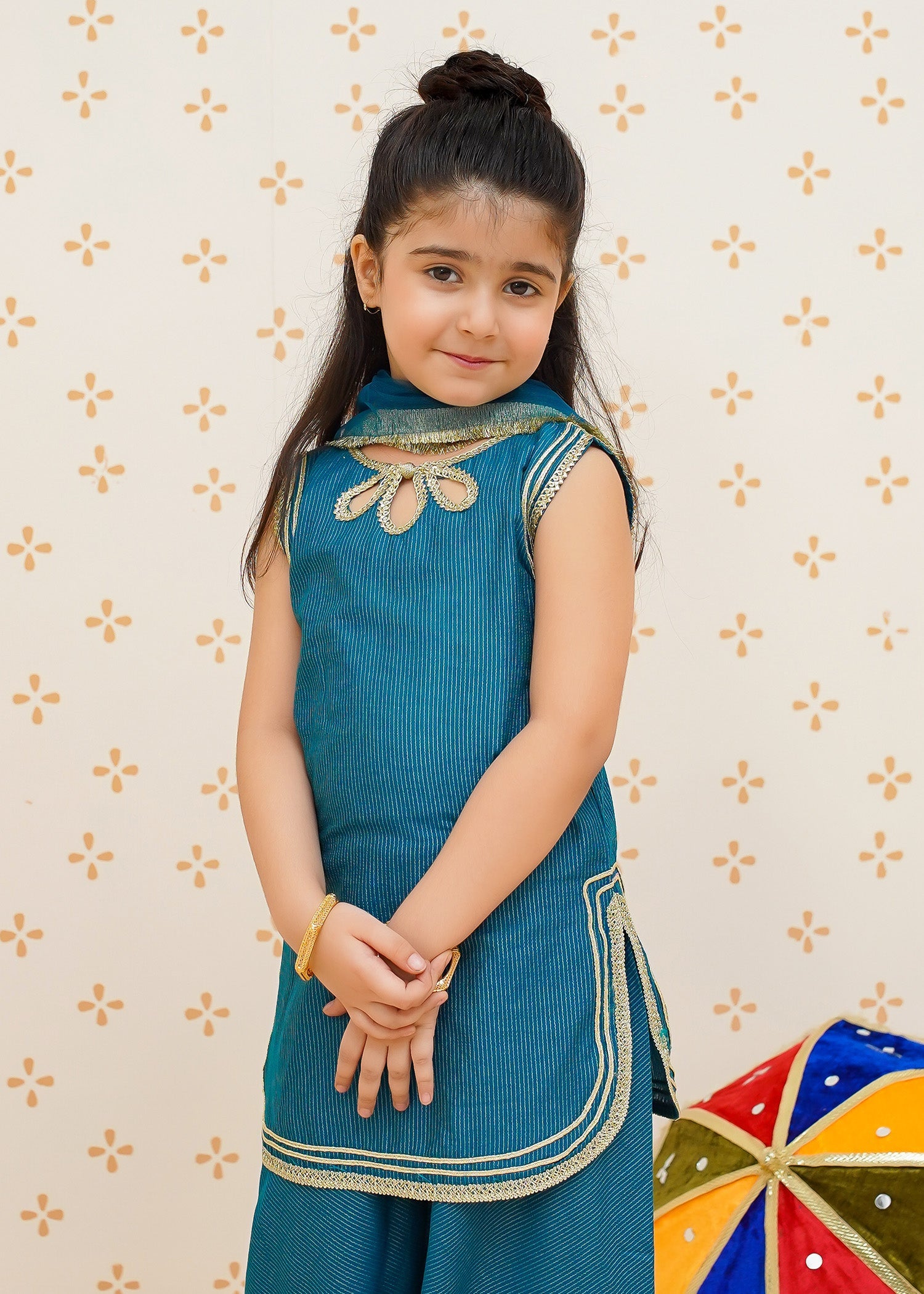 Eid Ka Andaaz By Modest Stitched 3 Piece Cotton Lawn Collection'2025-9510 Toddler