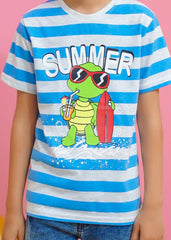 Modest Stitched Summer Kids Collection'2024-Summer Graphic Tee