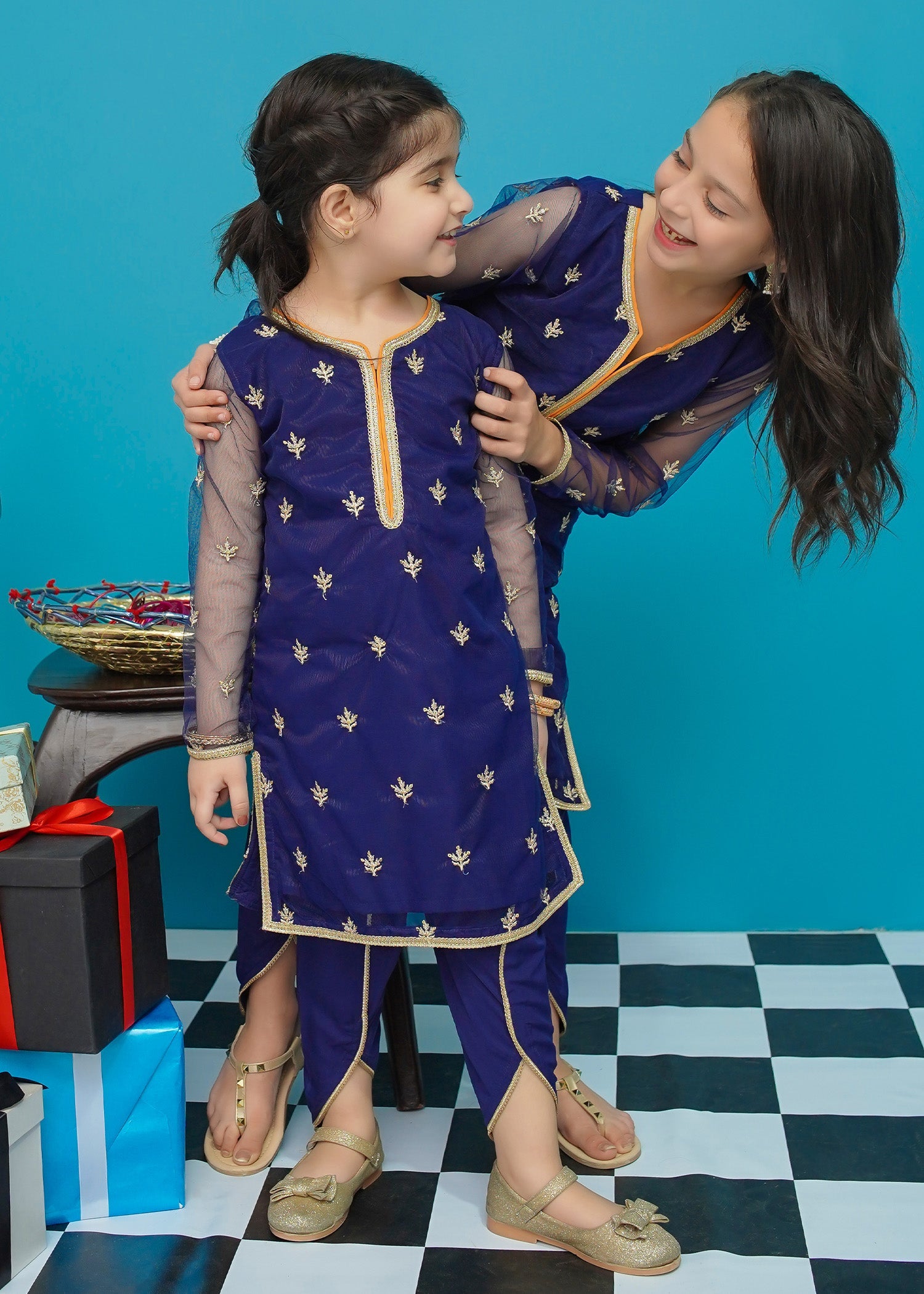 Modest Stitched 2 Piece Kids Festive Formals Edit-02 Collection'2024-Bulbul