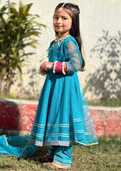 Modest Stitched 3 Piece Festive Collection-Saniya