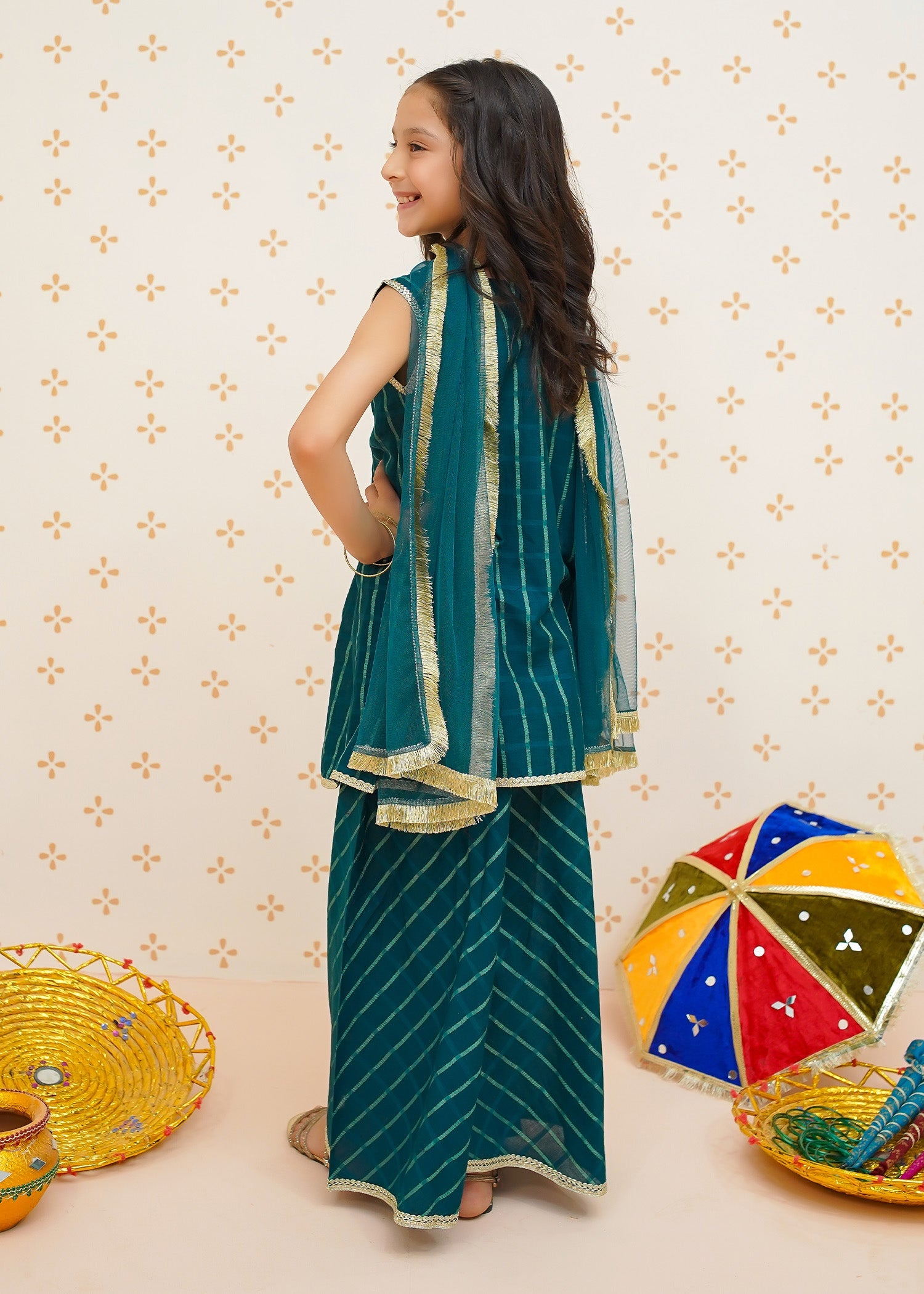 Eid Ka Andaaz By Modest Stitched 3 Piece Cotton Lawn Collection'2025-9530