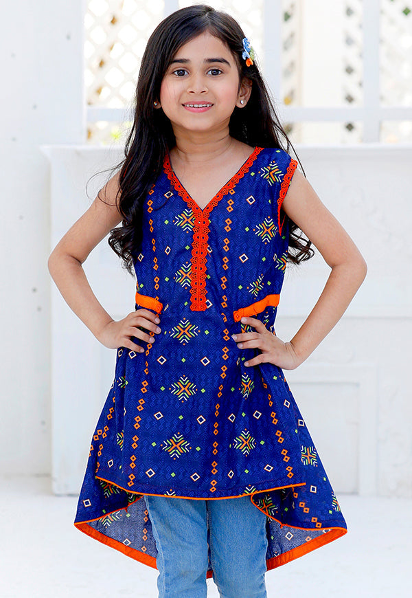 Modest Stitched Summer Kids Shirts Collection'2024-Zira