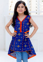 Modest Stitched Summer Kids Shirts Collection'2024-Zira