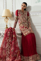 A Beautiful Chaos By Crimson X Saira Shakira Unstitched 3 Piece Wedding Collection'2024-07-Artisan Story