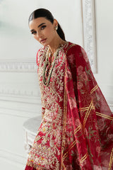 A Beautiful Chaos By Crimson X Saira Shakira Unstitched 3 Piece Wedding Collection'2024-07-Artisan Story