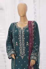 Aura By Sada E Noor Stitched 3 Piece Luxury Chiffon Vol-01 Collection'2025-Aura-01-Teal