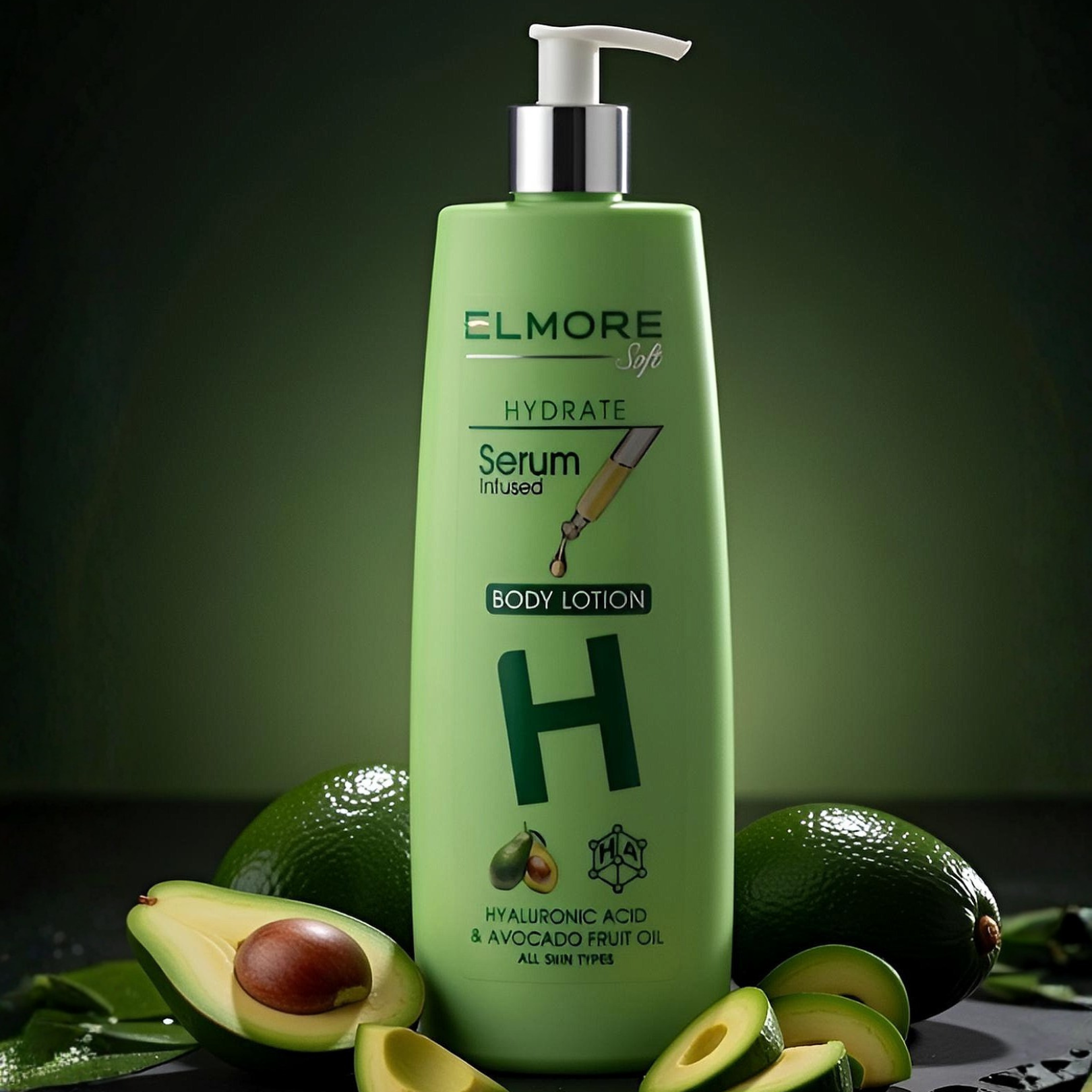  Body Lotion with Avocado & Aloe â€“ Elmore Best Skincare in Pakistan