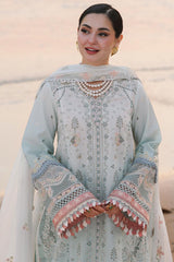 Sahil By Qalamkar Unstitched 3 Piece Luxury Lawn Suit-SA-05-Ayra