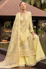 Zinnia By Faiza Saqlain Unstitched 3 Piece Luxury Lawn Collection-Azalea