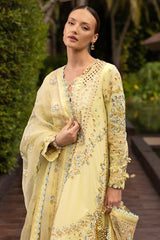 Zinnia By Faiza Saqlain Unstitched 3 Piece Luxury Lawn Collection-Azalea