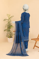 Summer Bloom Edition By Almeerah Unstitched 3 Piece Digital Printed Lawn Collection'2025-Azure Whispers