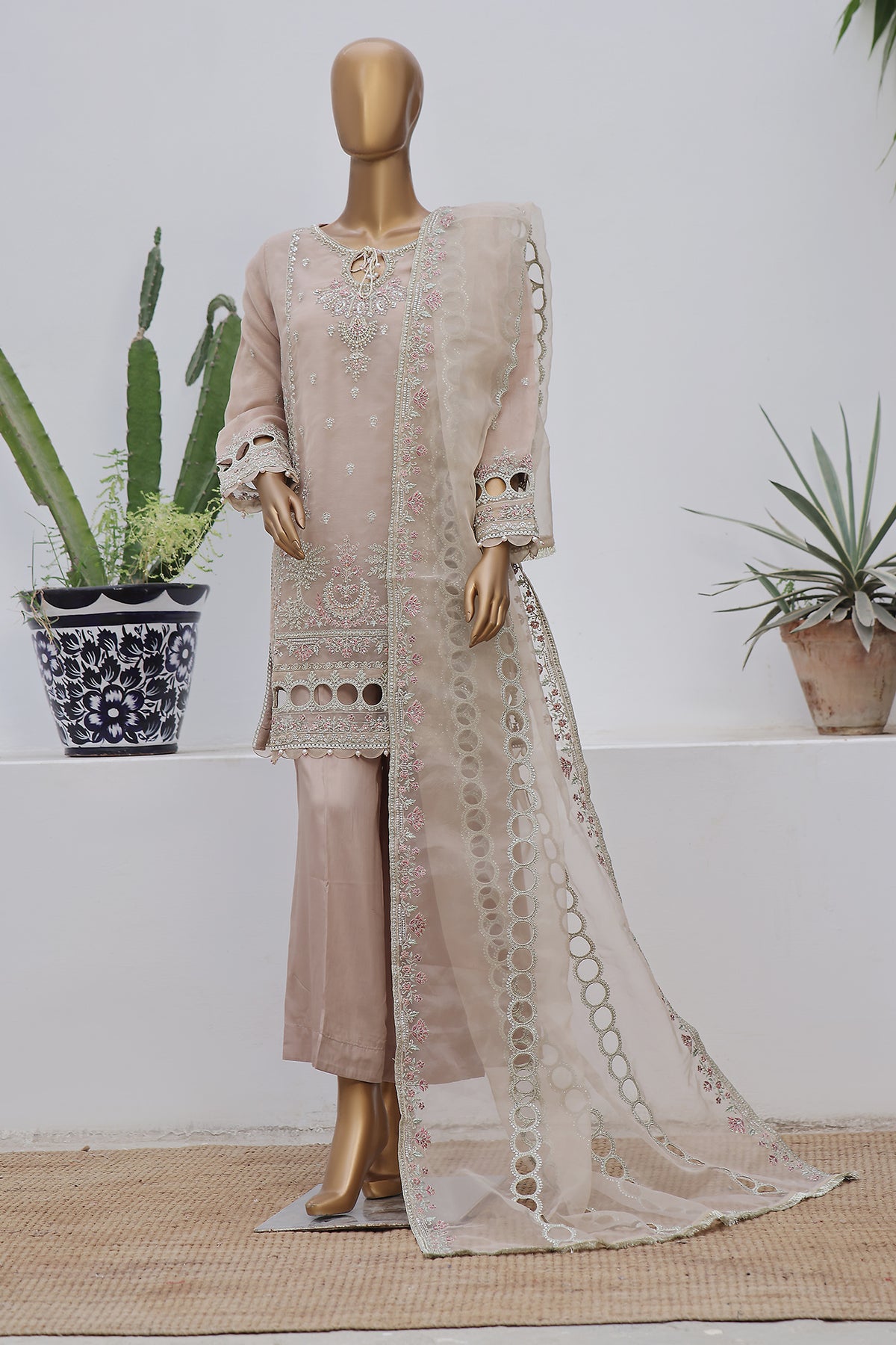 Sada Bahar Stitched 3 Piece Luxury Formals Collection'2024-B-22-Skin