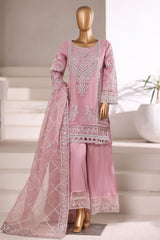Mahpara By Sada Bahar Stitched 3 Piece Festive Formal Limited Edition Vol-02 Suit-B-30 PLUM