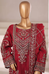Mahpara By Sada Bahar Stitched 3 Piece Festive Formal Limited Edition Vol-02 Suit-B-30 RED