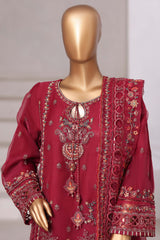 Mahpara By Sada Bahar Stitched 3 Piece Festive Formal Limited Edition Vol-03 Suit-B-32-MAROON